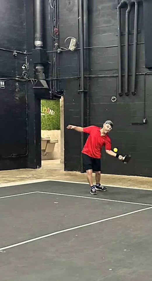 Pickleball coach picture