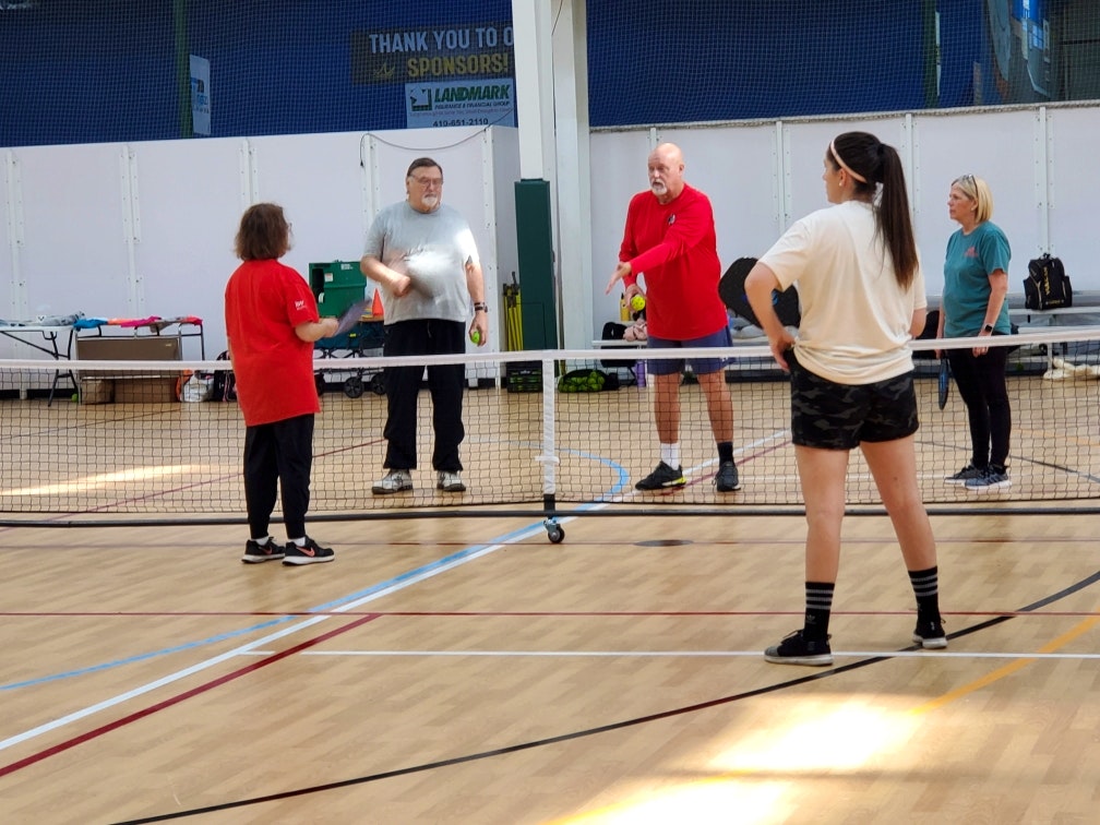 Pickleball coach picture