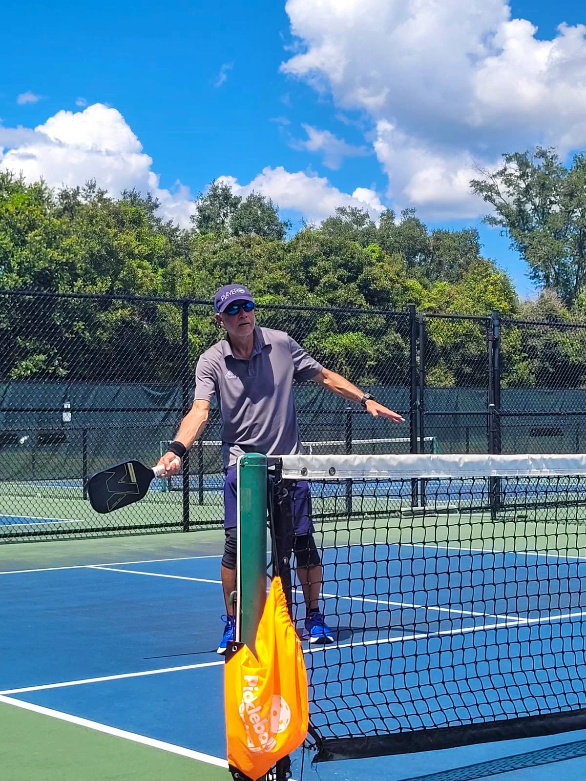 Pickleball coach picture