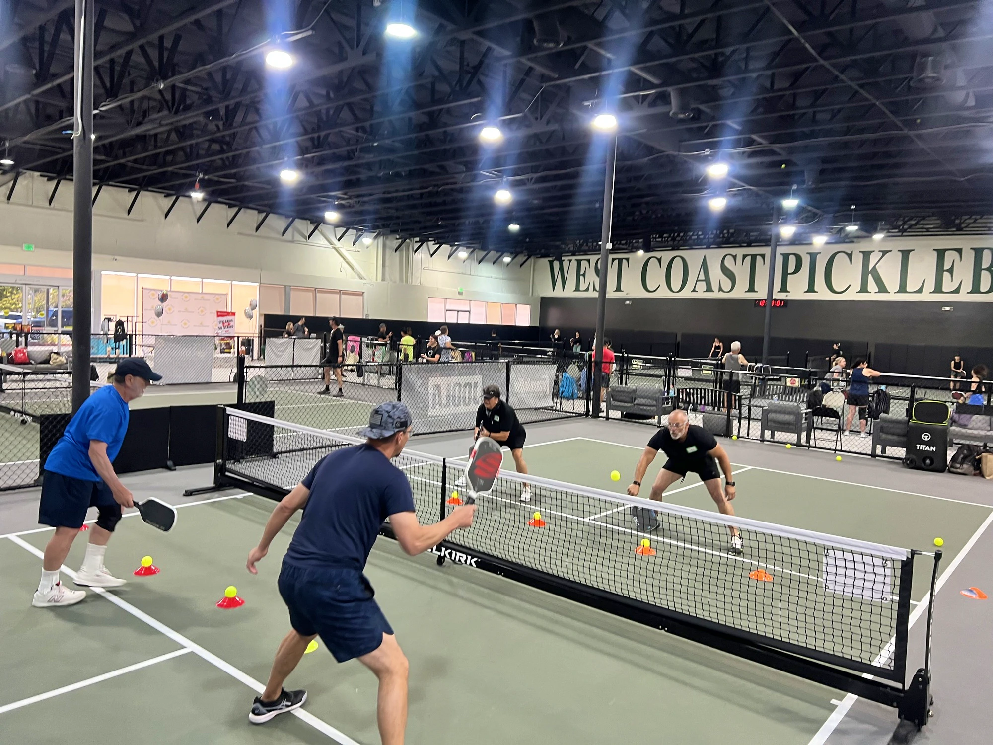 Pickleball coach picture
