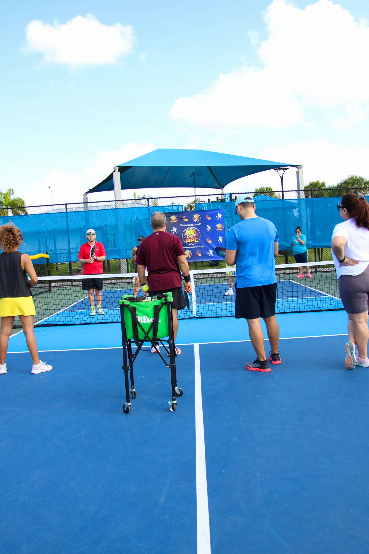 Pickleball coach picture
